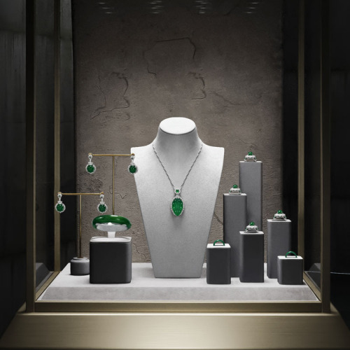 FANXI TT217 Jewelry display props high-end jade jewelry rings necklaces bracelets earrings counters cabinets jewelry display racks