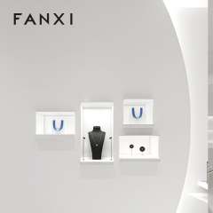 FANXI D064 Special Paper Jewelry Bags Custom Printed Logo Jewelry Gift Packaging Bags