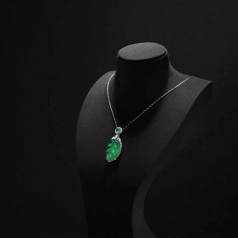 FANXI RX093 Microfiber Necklace Bust Display Six Colour Microfiber Jewelry Bust Necklaces Window Display Jewelry Display Mannequin