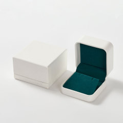 FANXI Custom Logo PU Leather Earring Stud Boxs and Packaging Jewelry Gift Box