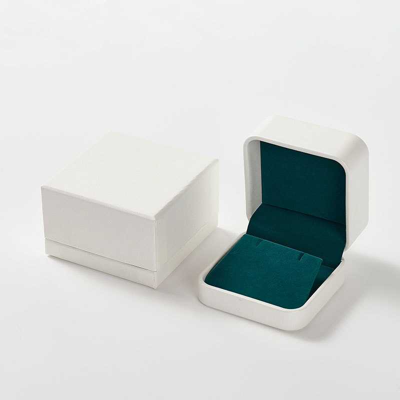 FANXI Custom Logo PU Leather Earring Stud Boxs and Packaging Jewelry Gift Box