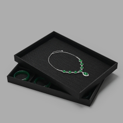 FANXI P203 Jewelry tray high-end jadeite jewelry display tray Thai silk bracelet ring necklace storage tray