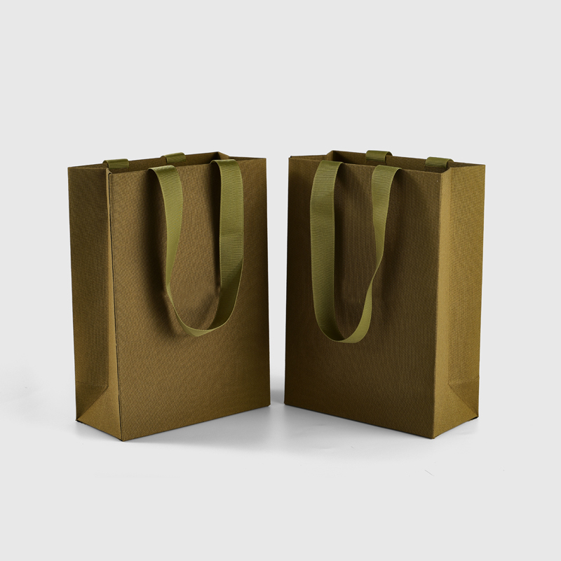 FANXI Natural Silk Luxury Jewelry Paper Bag Paper Bag Shopping Bag with Your Own Logo