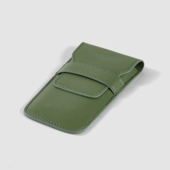 FANXI Watch Storage Bag Luxury Leather Envelope Bag Travel Jewelry Pouch Single Watch Roll For Watch Pouch