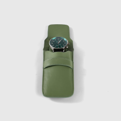 FANXI Watch Storage Bag Luxury Leather Envelope Bag Travel Jewelry Pouch Single Watch Roll For Watch Pouch