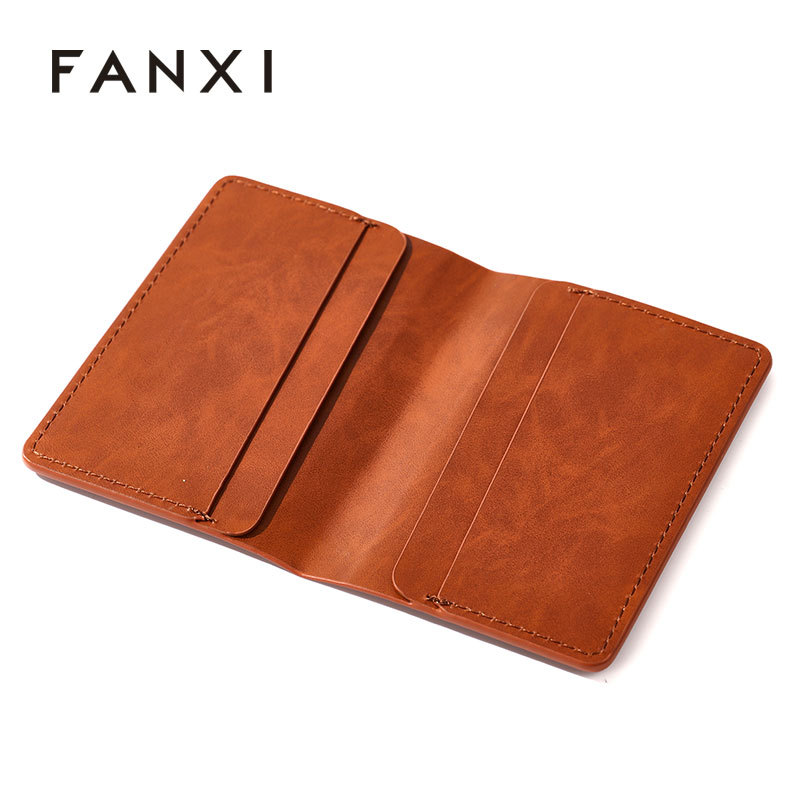 FANXI Folding Jewelry Bag Luxury Ring Pouch With Logo Travel Storage for Rings Necklaces Earrings