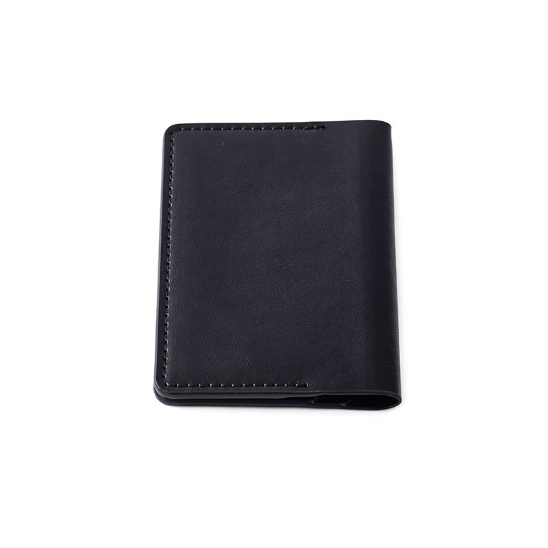 FANXI Luxury Black Folding Jewelry Storage Pouch Stylish Bag for Necklaces and Earrings