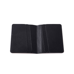 FANXI Luxury Black Folding Jewelry Storage Pouch Stylish Bag for Necklaces and Earrings