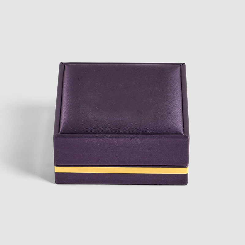FANXI Custom purple velvet leather jewelry bracelet box