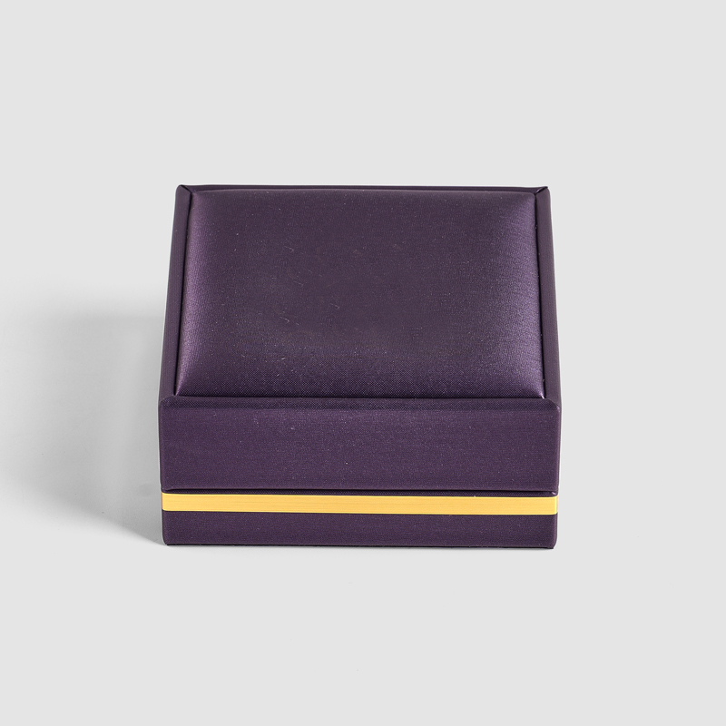 FANXI Custom purple velvet leather jewelry bracelet box