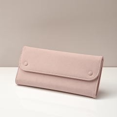 FANXI D063 Travel Jewelry Storage Bag Jewelry roll Microfiber Jewellery Pouch Jewelry Organizer