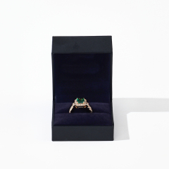 Ring Box Paper Jewelry Packing Box for Fine Jewelry Rings Velvet Box