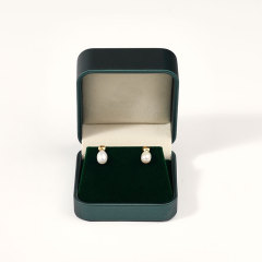 Luxury Earring Ear Stud Velvet Gift Box Custom Logo Wholesale Jewelry Packaging Box