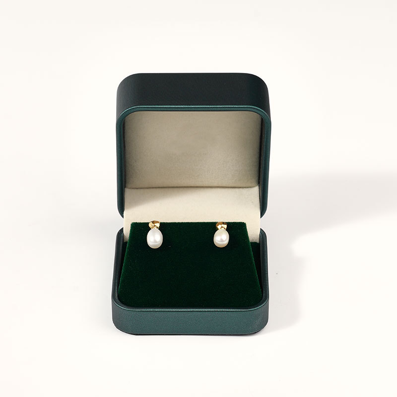 Luxury Earring Ear Stud Velvet Gift Box Custom Logo Wholesale Jewelry Packaging Box