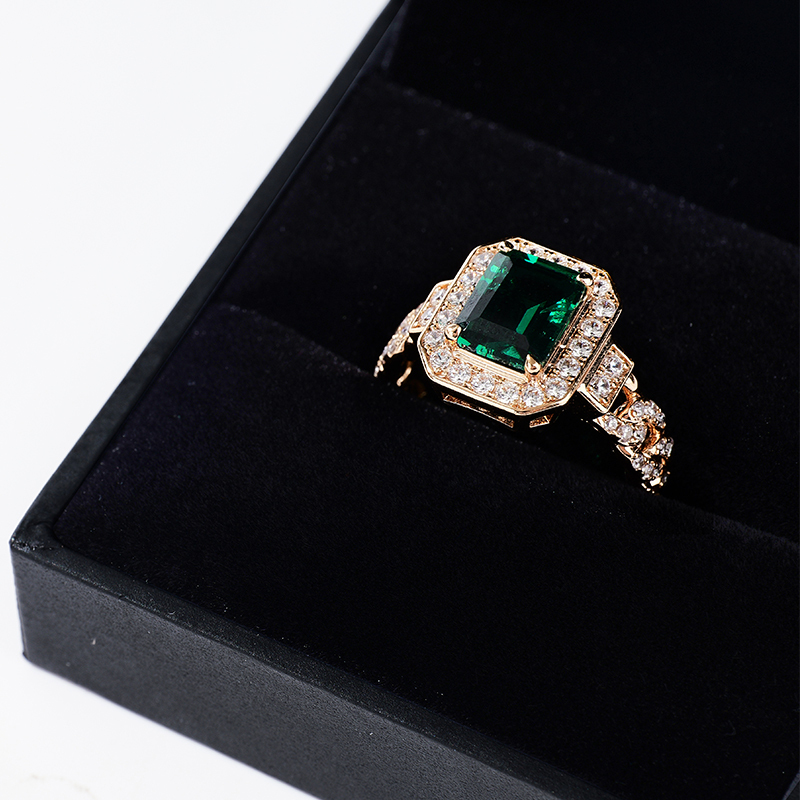 Ring Box Paper Jewelry Packing Box for Fine Jewelry Rings Velvet Box
