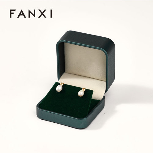 Luxury Earring Ear Stud Velvet Gift Box Custom Logo Wholesale Jewelry Packaging Box