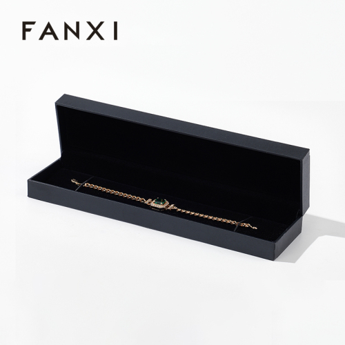 Long Chain Paper Jewelry Packing Box Customized Logo Unique Jewelry Bracelet Gift Boxes