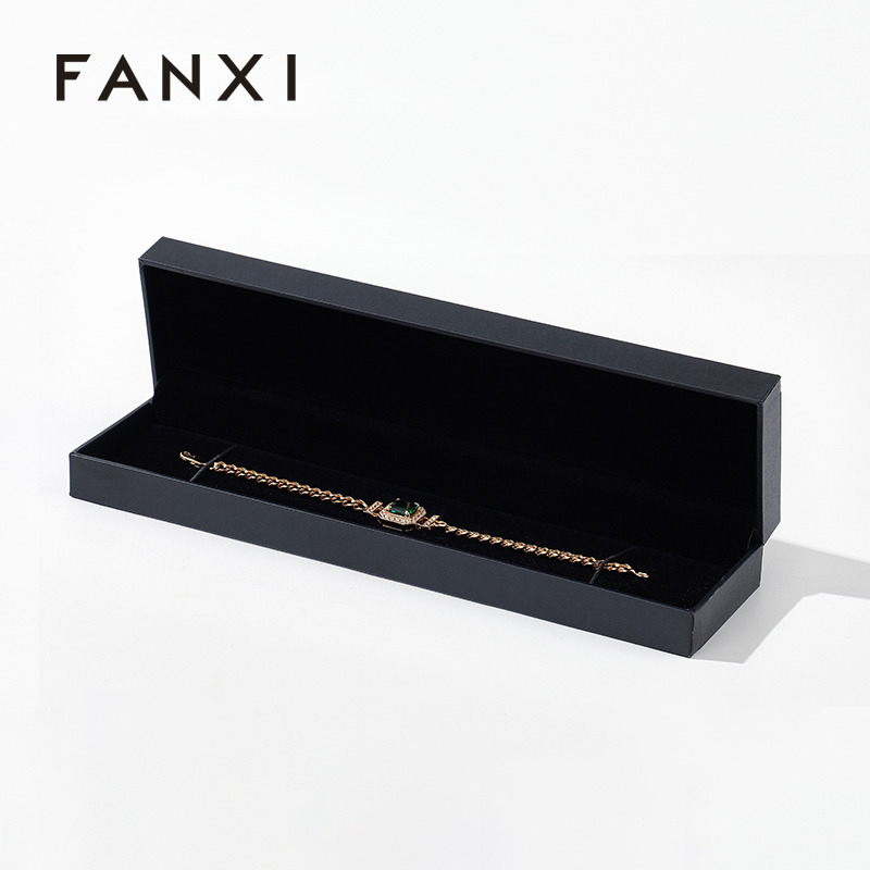 Long Chain Paper Jewelry Packing Box Customized Logo Unique Jewelry Bracelet Gift Boxes