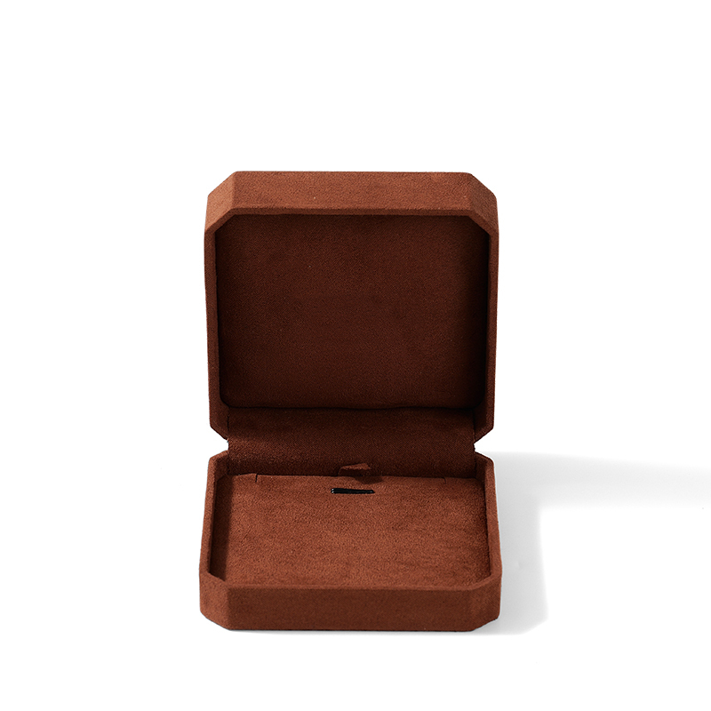 Jewelry Packaging Box Suede Necklace Jewelry Box Packaging Luxury Custom Gift Luxury Jewelry Boxes