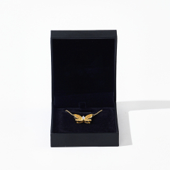Custom Luxury Velvet Necklace Box Paper Jewelry Packing Box Jewelry Organizer Storage Gift Boxes
