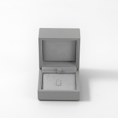 Pu Leather Microfiber Jewelry Packing Box Ring Ear Stud Necklace Packing Box Jewelry Box