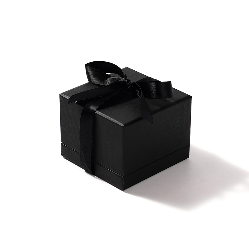Jewelry Paper Box with Ribbon Necklace Box Earrings Bracelet Ring Packaging Gift Box