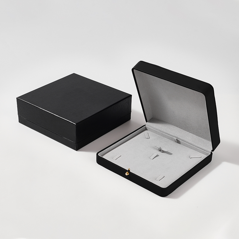 Microfiber Large Jewelry Set Box for Necklace Earring Ring Necklace Bracelet Wedding Jewelry Storage Box Packing