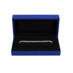 Custom Necklace Packaging Bracelet Box Long Chain Jewelry Box with Outer Gift Box
