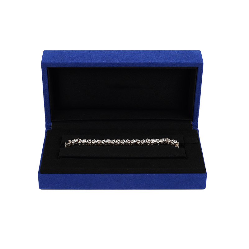 Custom Necklace Packaging Bracelet Box Long Chain Jewelry Box with Outer Gift Box