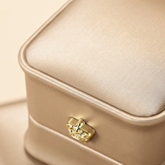 H169 Jewelry Box Custom Logo Wholesale Pu Leather Packaging Box Velvet Ring Necklace Bracelet Jewellery Box