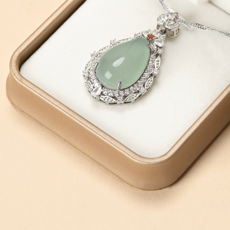 H169 Jewelry Box Custom Logo Wholesale Pu Leather Packaging Box Velvet Ring Necklace Bracelet Jewellery Box