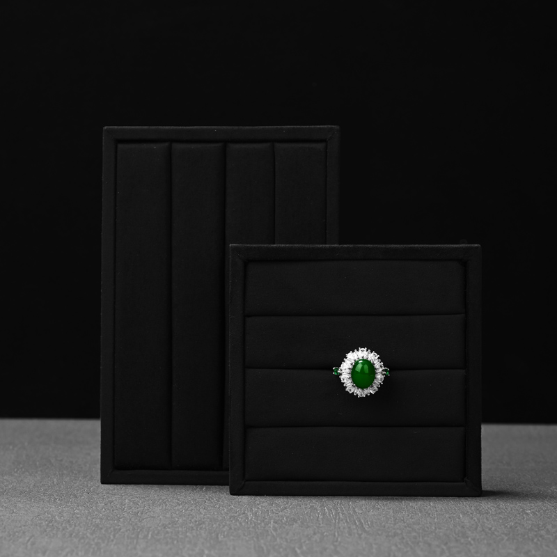 P186 Jewelry Organizers Trays Luxury Custom Jewellery Display Tray Case Box Velvet Jewellery Tray