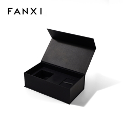 Customized Magnetic Flip Cardboard Boxes Magnet Closure Gift Gift Box