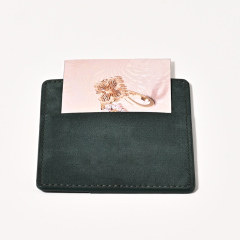Custom Suede Jewelry Bag Jewelry Pouch Necklace Packaging Bag with Logo