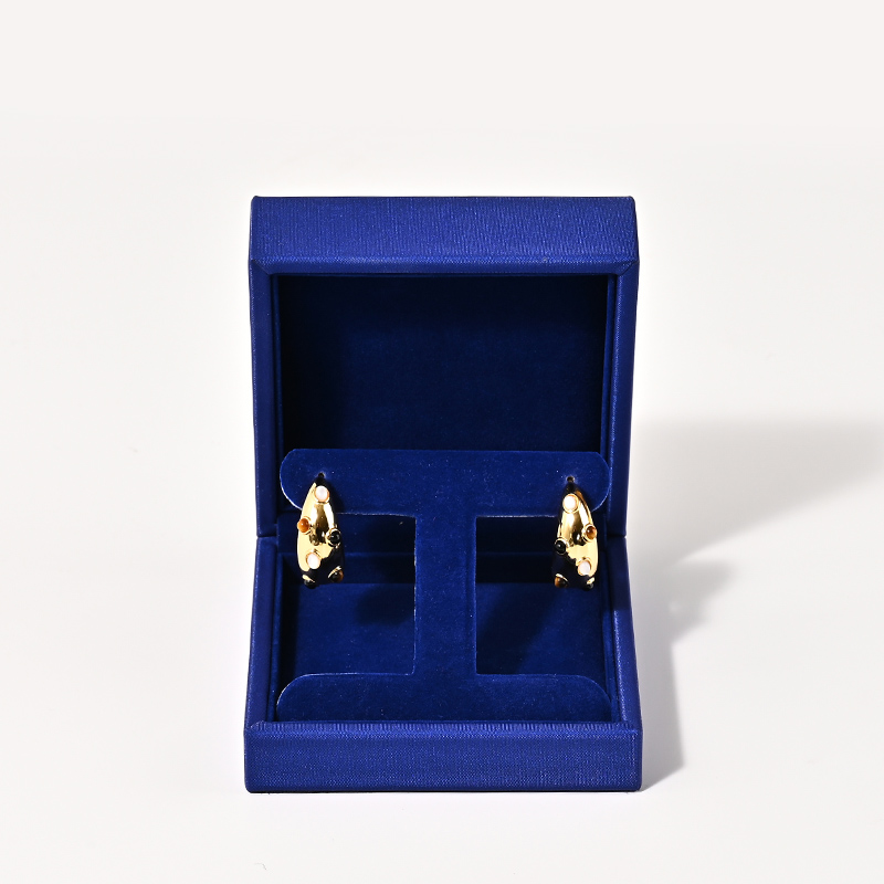 High-end Custom Logo Color PU Leather Jewelry Gift Packaging Set Boxes for Luxury Jewellery