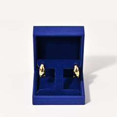 High-end Custom Logo Color PU Leather Jewelry Gift Packaging Set Boxes for Luxury Jewellery