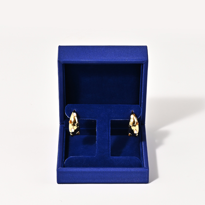 High-end Custom Logo Color PU Leather Jewelry Gift Packaging Set Boxes for Luxury Jewellery