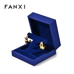 High-end Custom Logo Color PU Leather Jewelry Gift Packaging Set Boxes for Luxury Jewellery