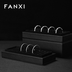 H185 Wholesale Custom Logo Luxury Velvet Gift Jewelry Packaging Box for Bracelet Storage Box