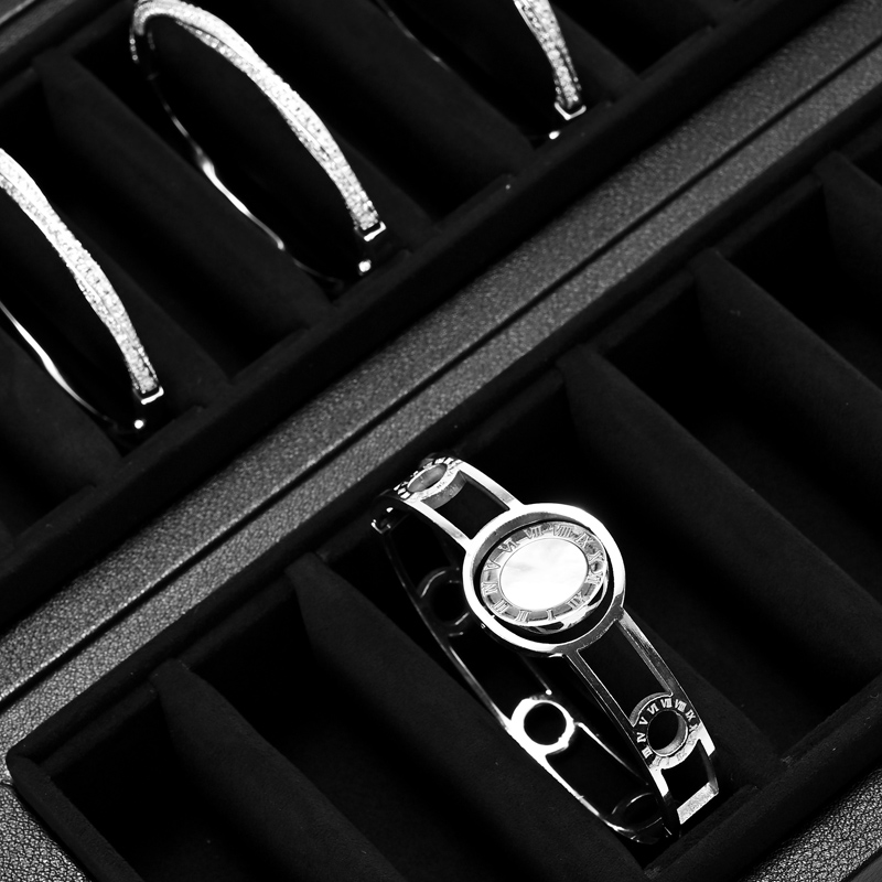 H185 Wholesale Custom Logo Luxury Velvet Gift Jewelry Packaging Box for Bracelet Storage Box