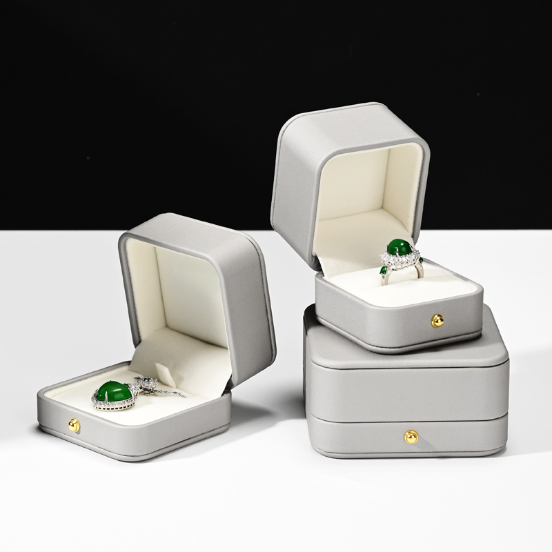 H179 Luxury Jewelry Packaging Box Bracelet Bracelet Box Custom Logo Velvet Necklace Ring Jewelry Box