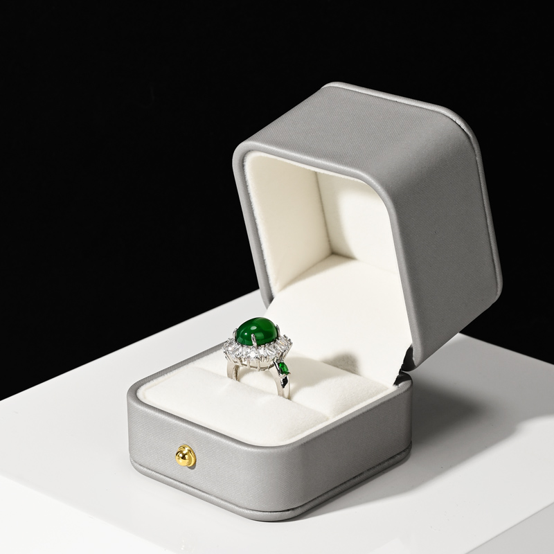 H179 Luxury Jewelry Packaging Box Bracelet Bracelet Box Custom Logo Velvet Necklace Ring Jewelry Box