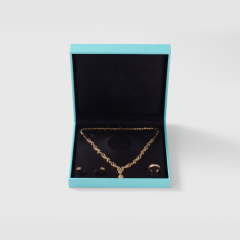 Wholesale Luxury Leather Big Jewellery Set Box Packaging Box