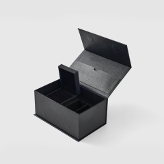 Custom Luxury Paper Cardboard Velvet Magnetic Lid Close Jewelry Ring Bracelet Jewellery Gift Box Packaging