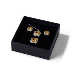 Custom High Quality Necklace Bracelet Ring Earrings Boxes Wholesale Packing Jewelry Gift Boxes
