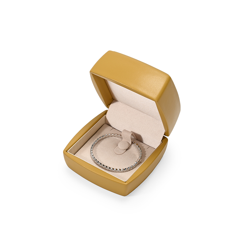 Ring Earring Necklace Bracelet Jewellery Boxes Customize Leather Jewelry Packaging Box with Logo