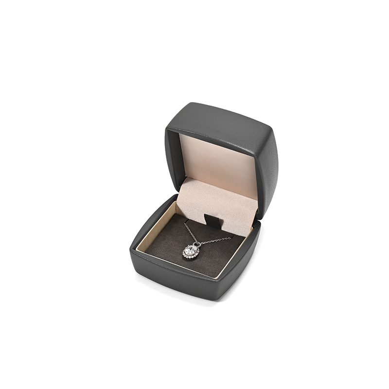 Ring Earring Necklace Bracelet Jewellery Boxes Customize Leather Jewelry Packaging Box with Logo