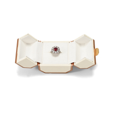 Wholesale Multiple Color Microfiber Necklace Double Open Customizes Jewellery Box Display Diamond Earrings Packaging Boxes