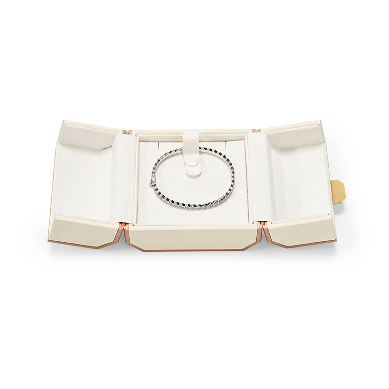 Wholesale Multiple Color Microfiber Necklace Double Open Customizes Jewellery Box Display Diamond Earrings Packaging Boxes