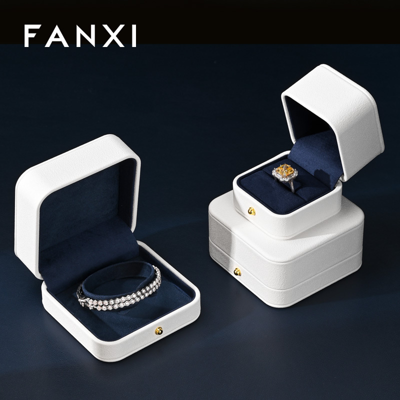 H197 Luxury Jewelry Packing Box Bracelet Box Custom Logo Necklace Ring Jewelry Box
